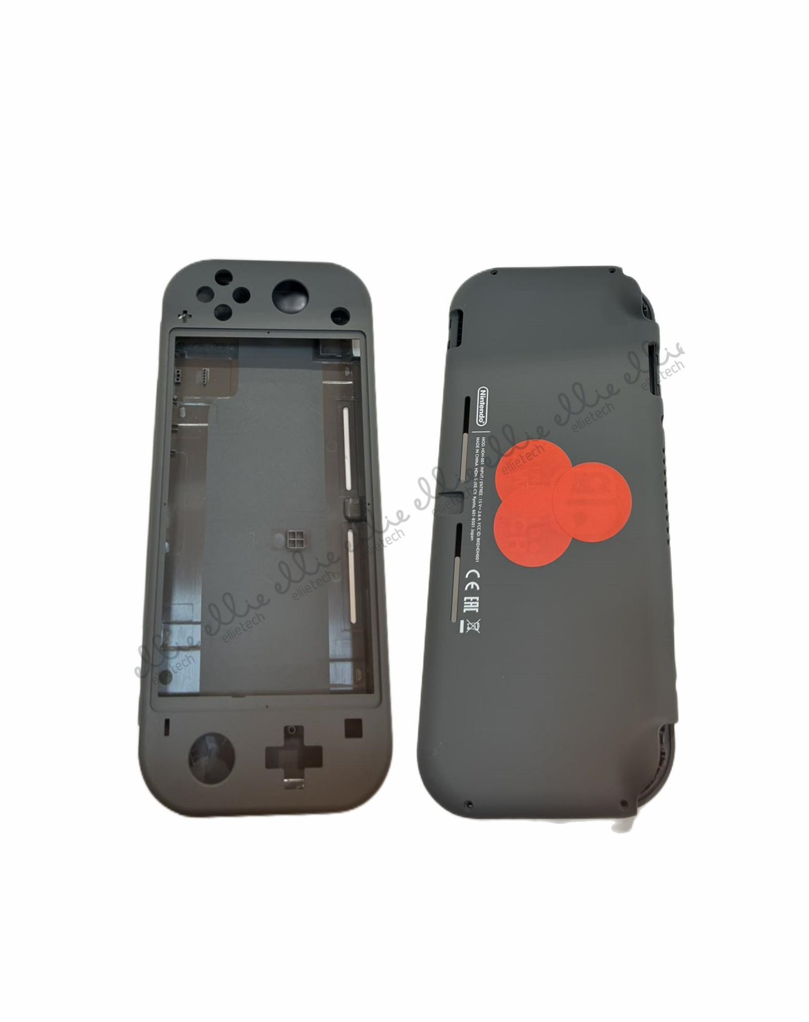 Carcasa Trasera para Switch Lite - gris