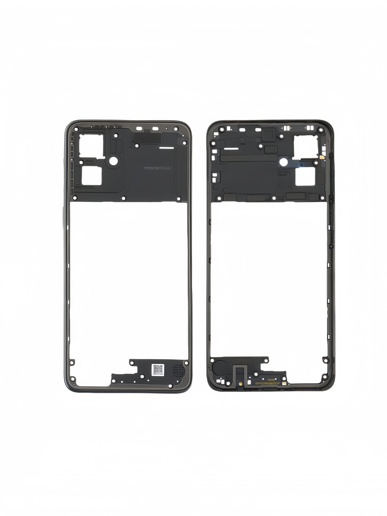 Carcasa Trasera(B) para Motorola Moto G55 5G Negro/Gris