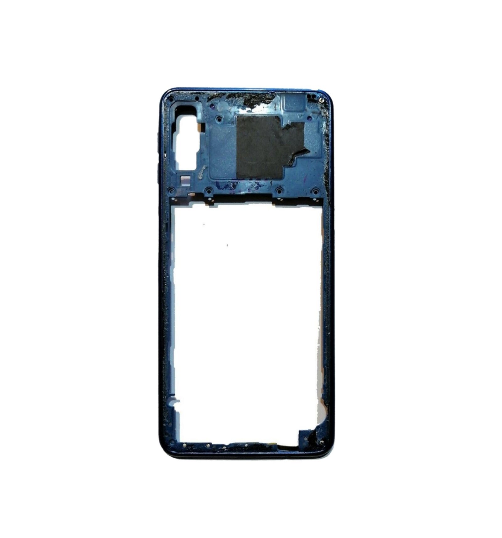 Carcasa intermedia para Samsung Galaxy A7 2018 - A750 - azul - Original