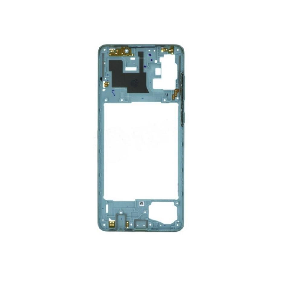 Carcasa intermedia para Samsung A71 - A715F - verde