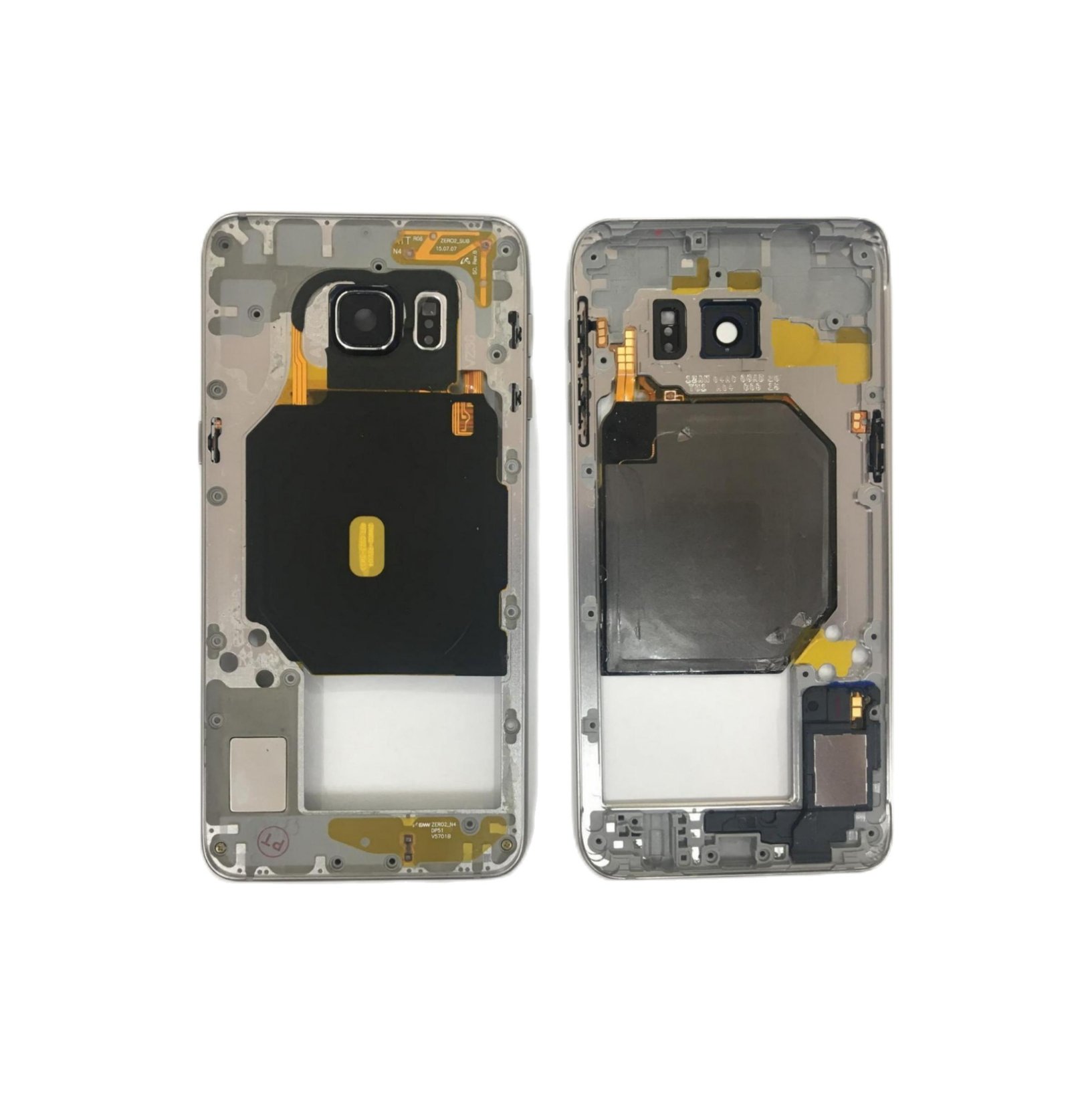 Carcasa intermedia para Samsung Galaxy S6 Edge Plus - G928 - negro - Original