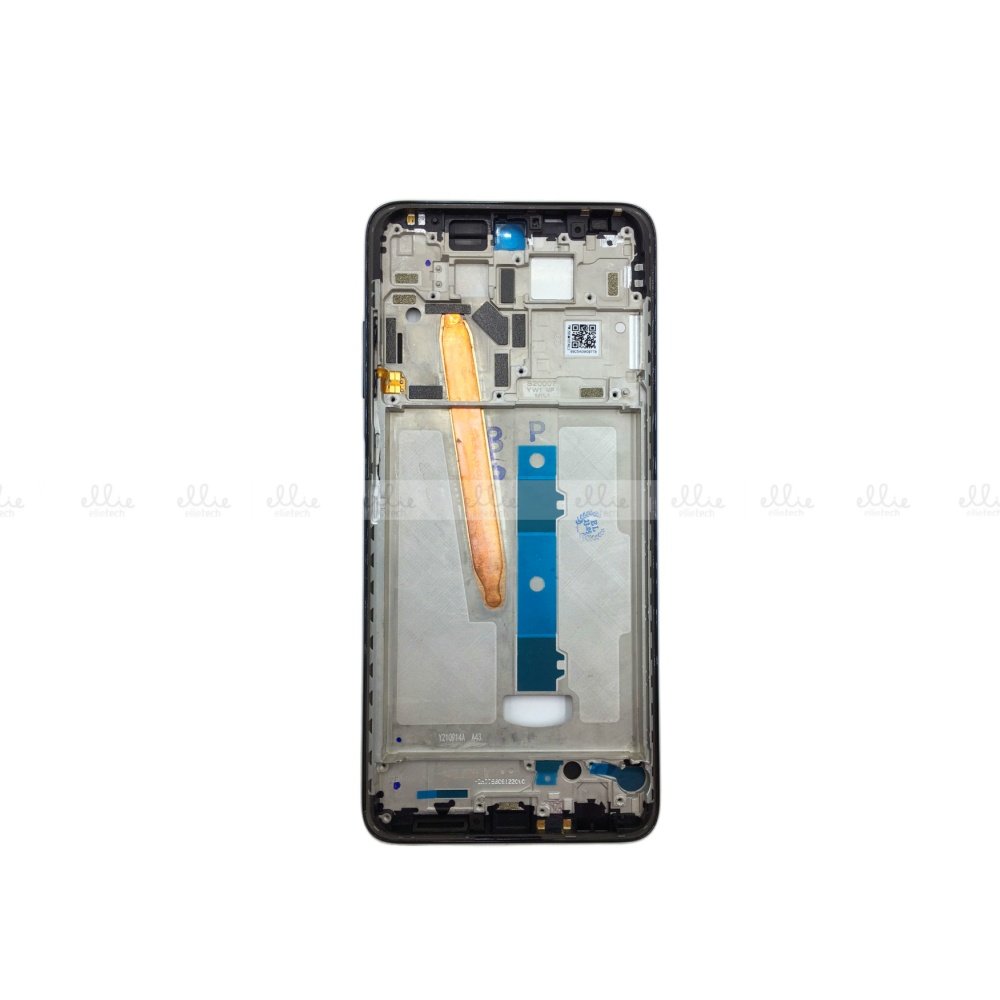 Carcasa intermedia para Xiaomi Poco X3 Pro - negra