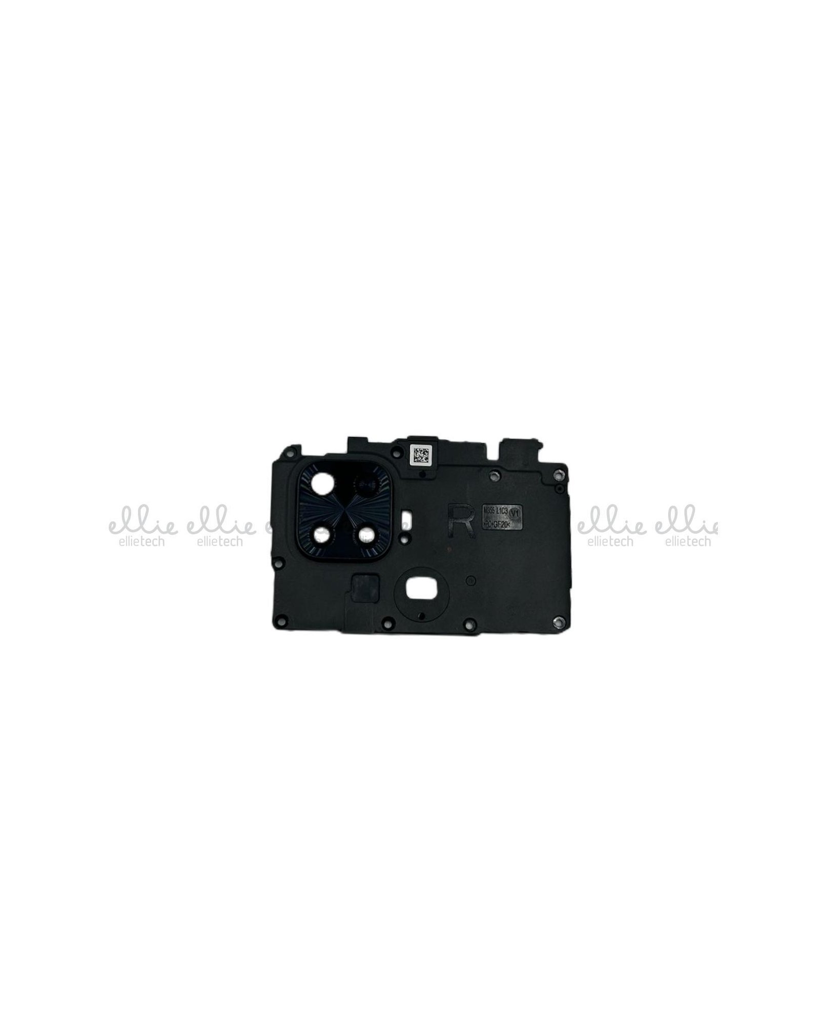 Lente de cristal de cámara + Marco con Tapa de placa base para Xiaomi Poco C40