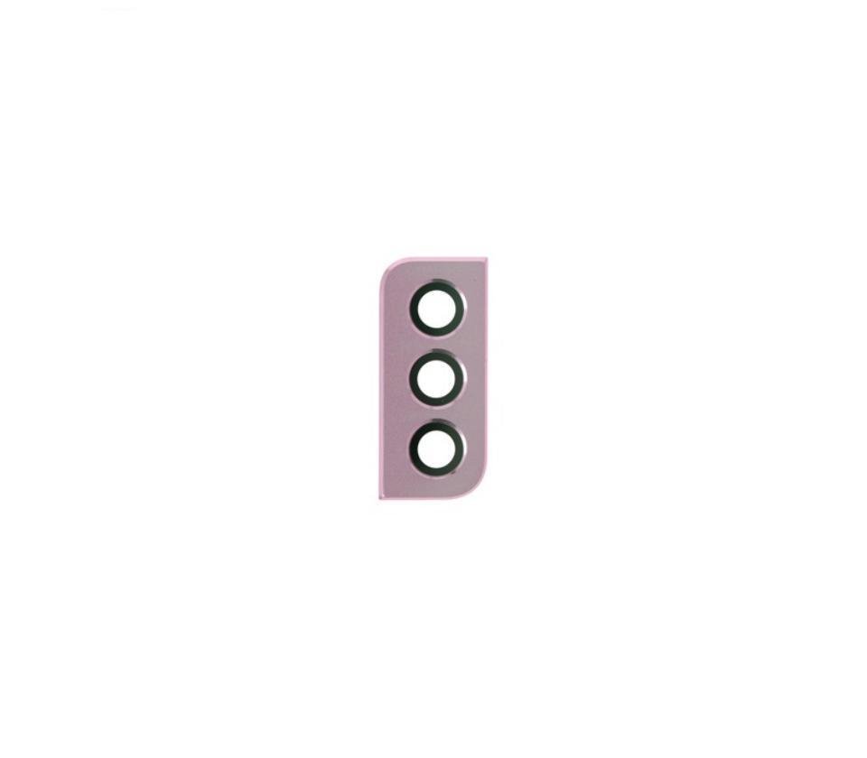 Lente de cristal de cámara + Marco para Samsung Galaxy S21 Plus 5G - G996B - rosa Lente de cristal de cámara + Marco para Samsung Galaxy S21 Plus 5G - G996B - rosa