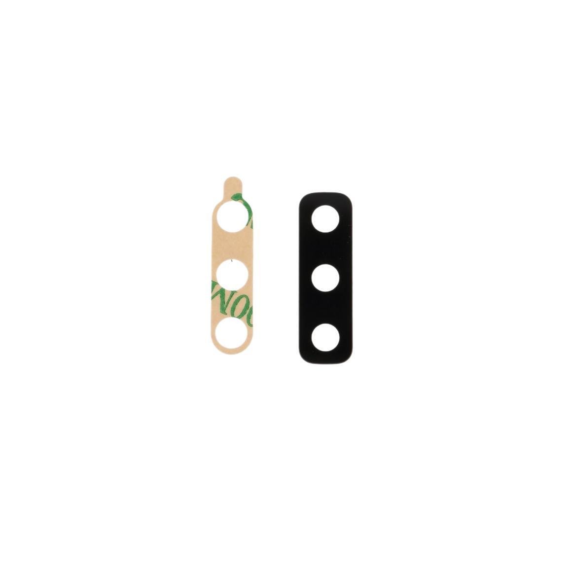 Lente de cristal de cámara para Samsung Galaxy A7 2018 - A750 - negro