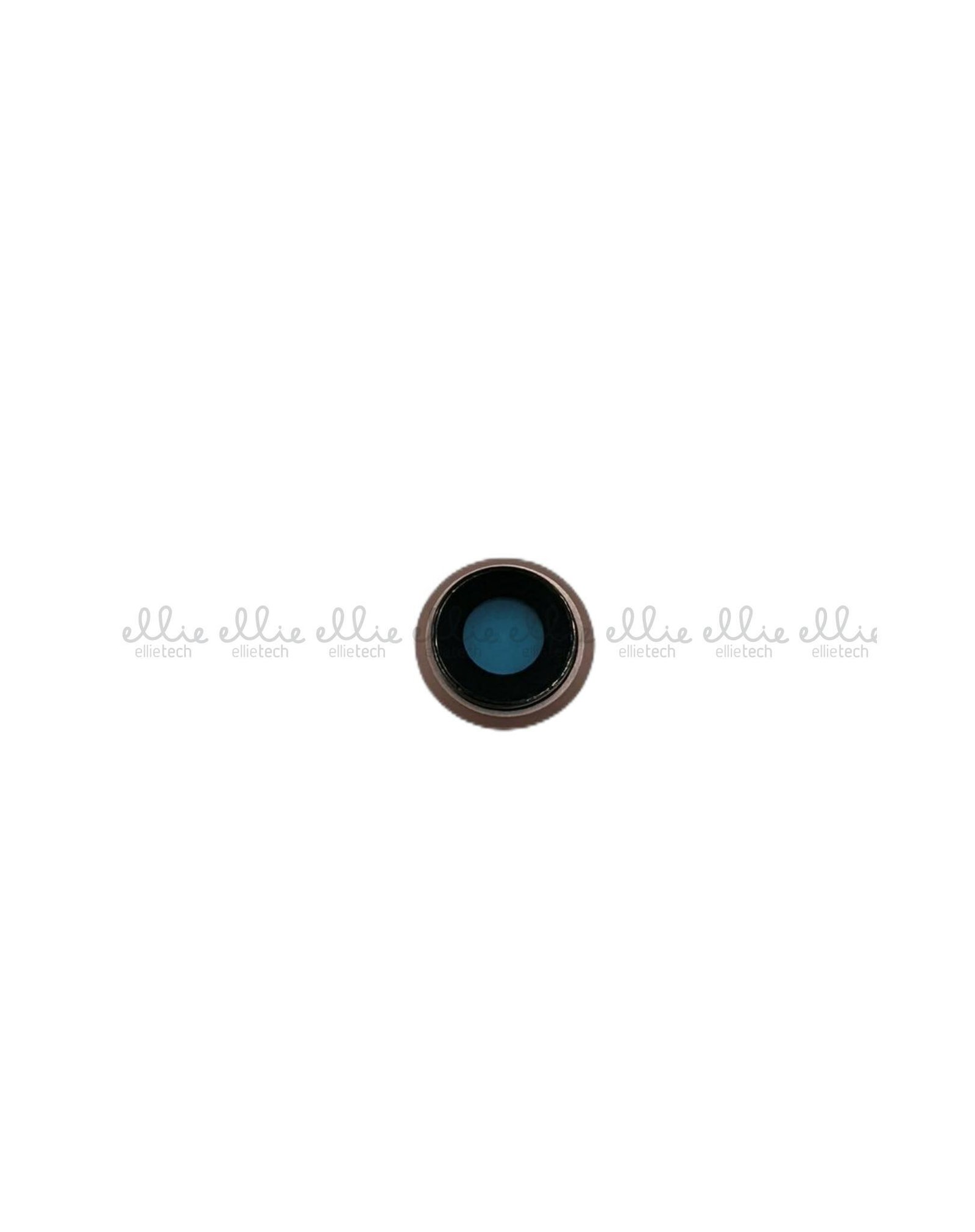 Lente de cristal de cámara + marco para iPhone 8G/iPhone SE 2020 Dorado Cámara