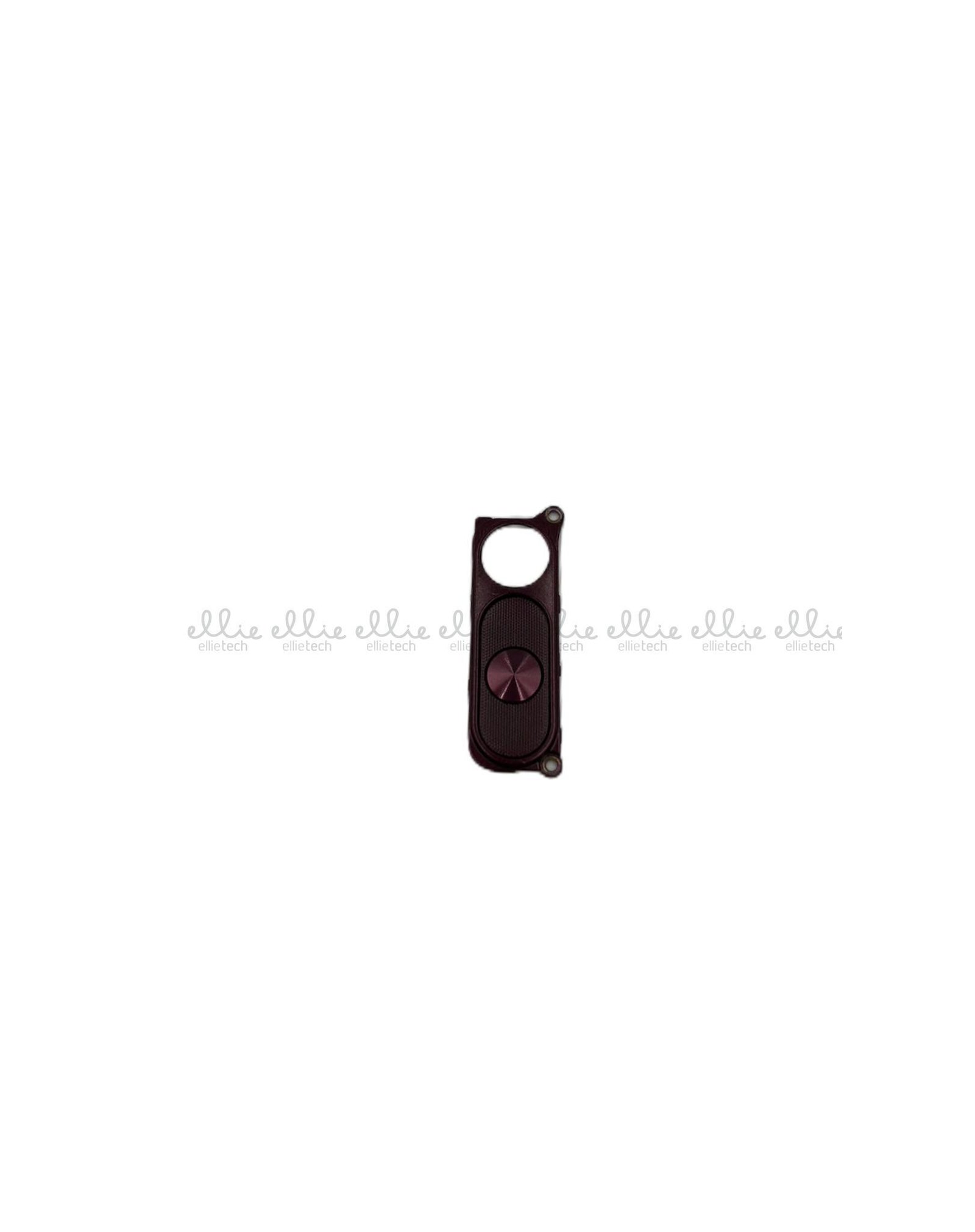 Lente Cristal de Cámara con marco para LG G3 Mini - rojo