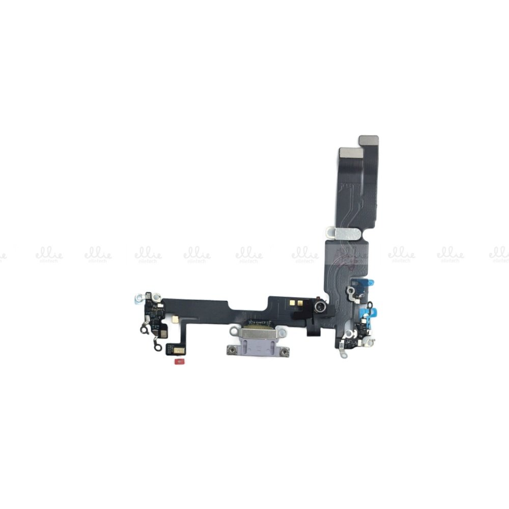 Flex de carga para iPhone 14 Plus Lila Desmontaje