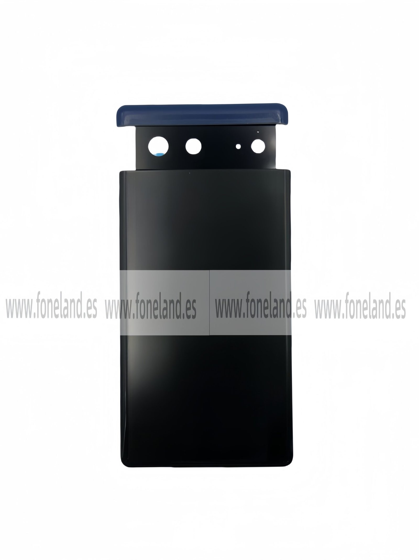 Tapa trasera para Google Pixel 6 Negro con Lente