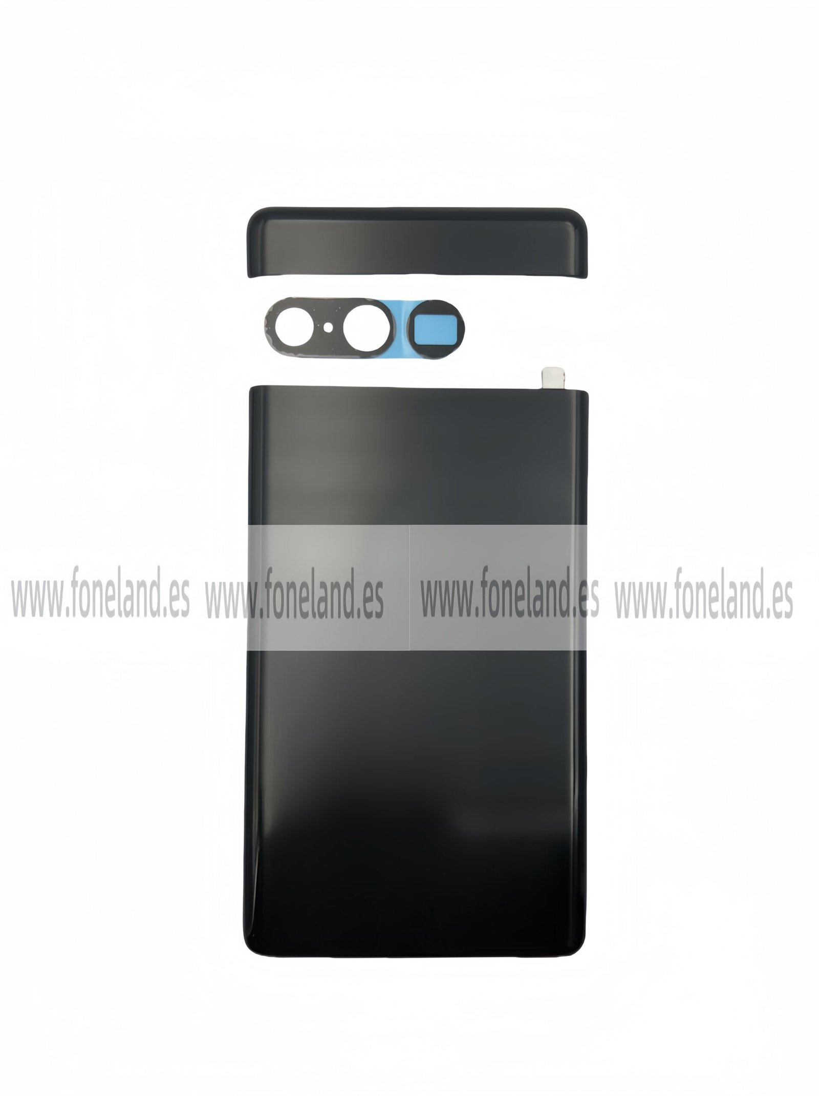 Tapa trasera para Google Pixel 7 Pro Negro con Lente