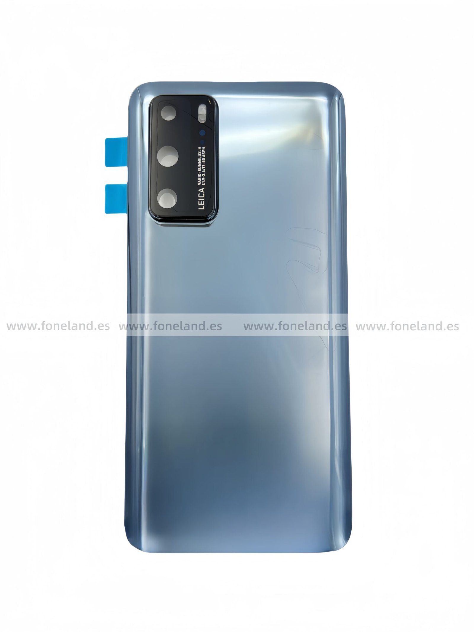 Tapa trasera para Huawei P40 Plata(SIN LOGO)