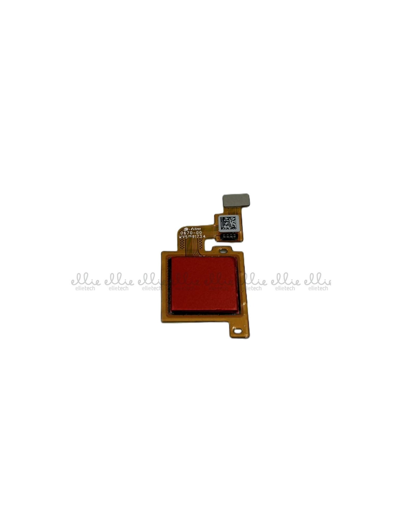 Home Botón Lector Huella para Xiaomi Mi A1/5X - rojo