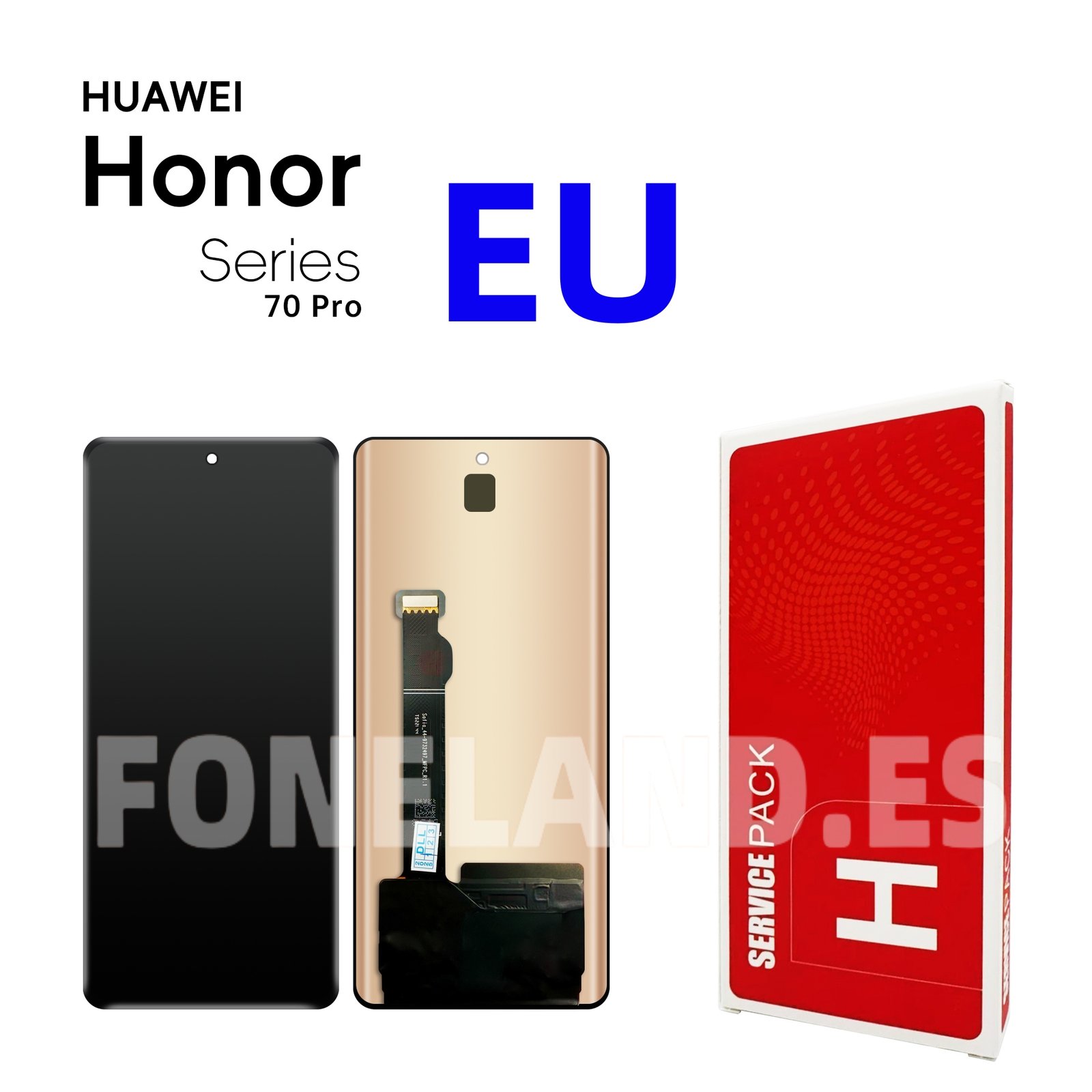 Pantalla Huawei Honor 70 Pro/Honor 70 Pro Plus sin marco LCD + Táctil Completo SERVICE PACK "EU"