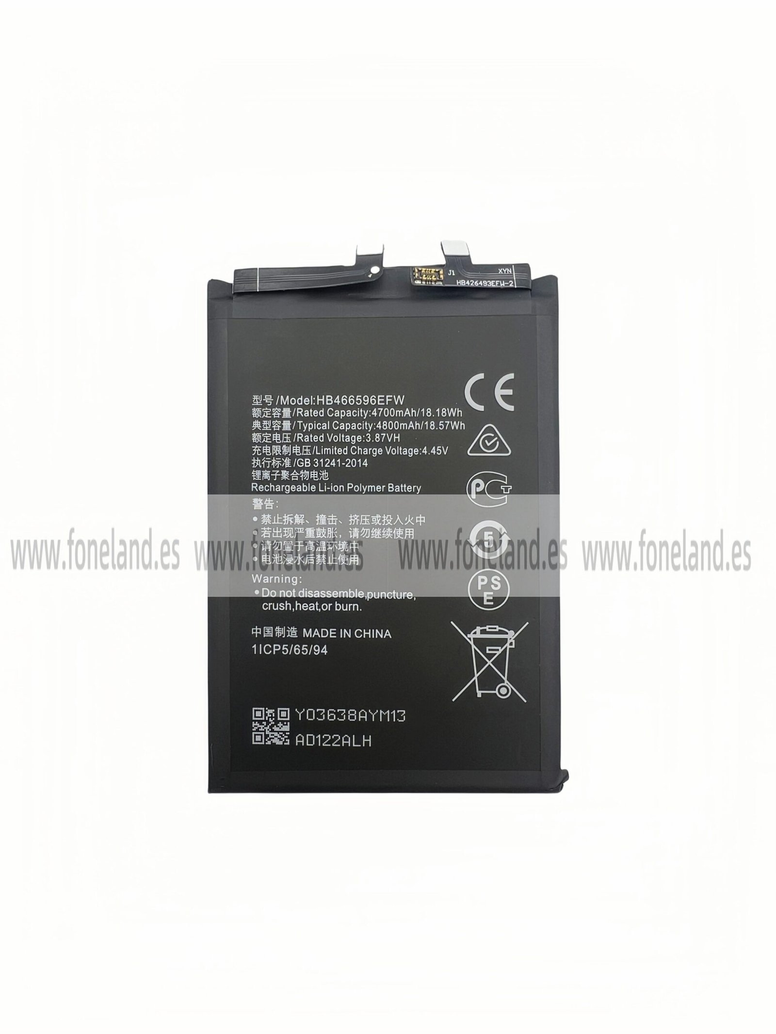 Batería Huawei Honor Magic 4 Lite/Honor X9 HB466596EFW