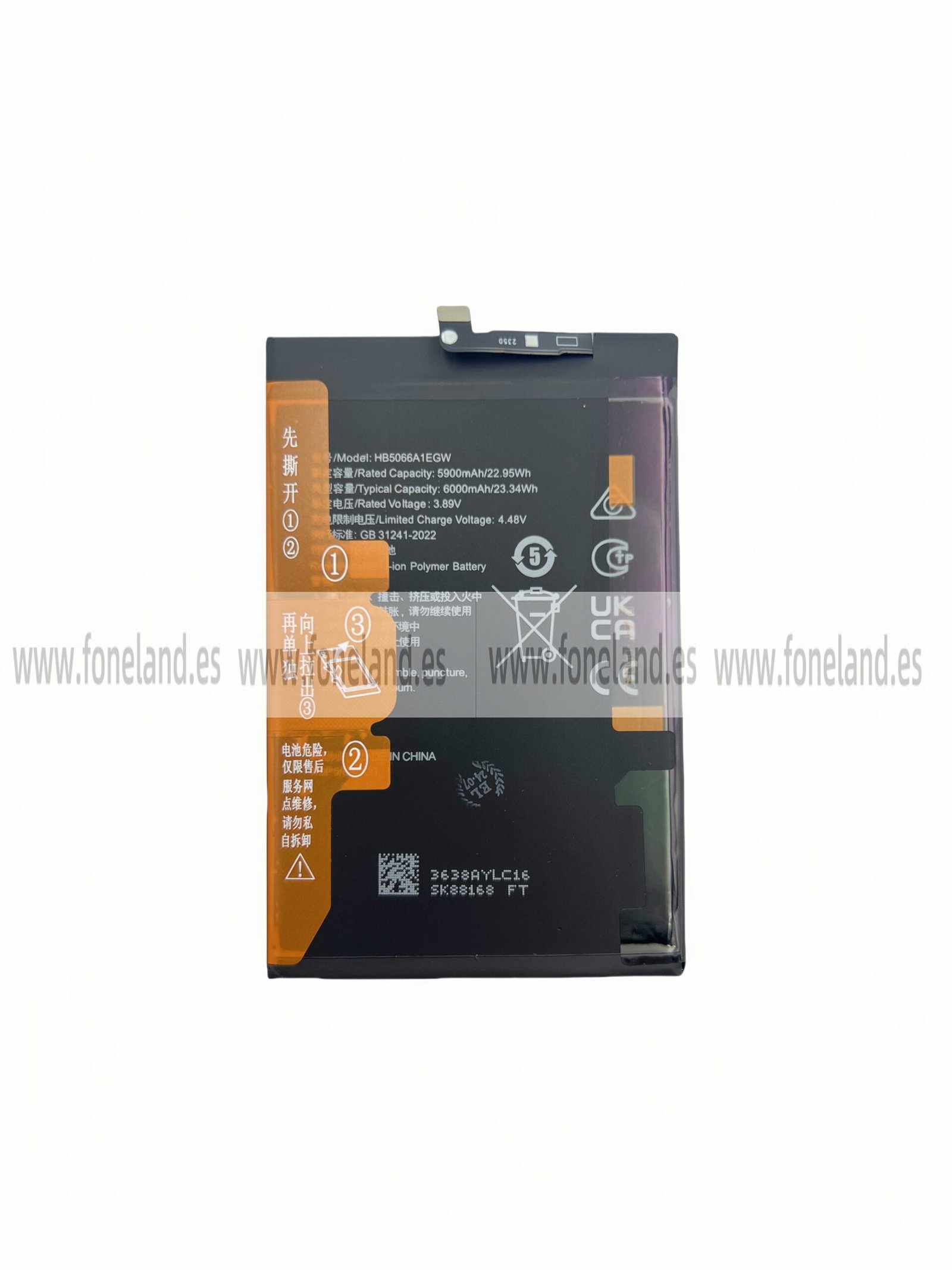 Batería Huawei Honor X7A HB5066A1EGW-A