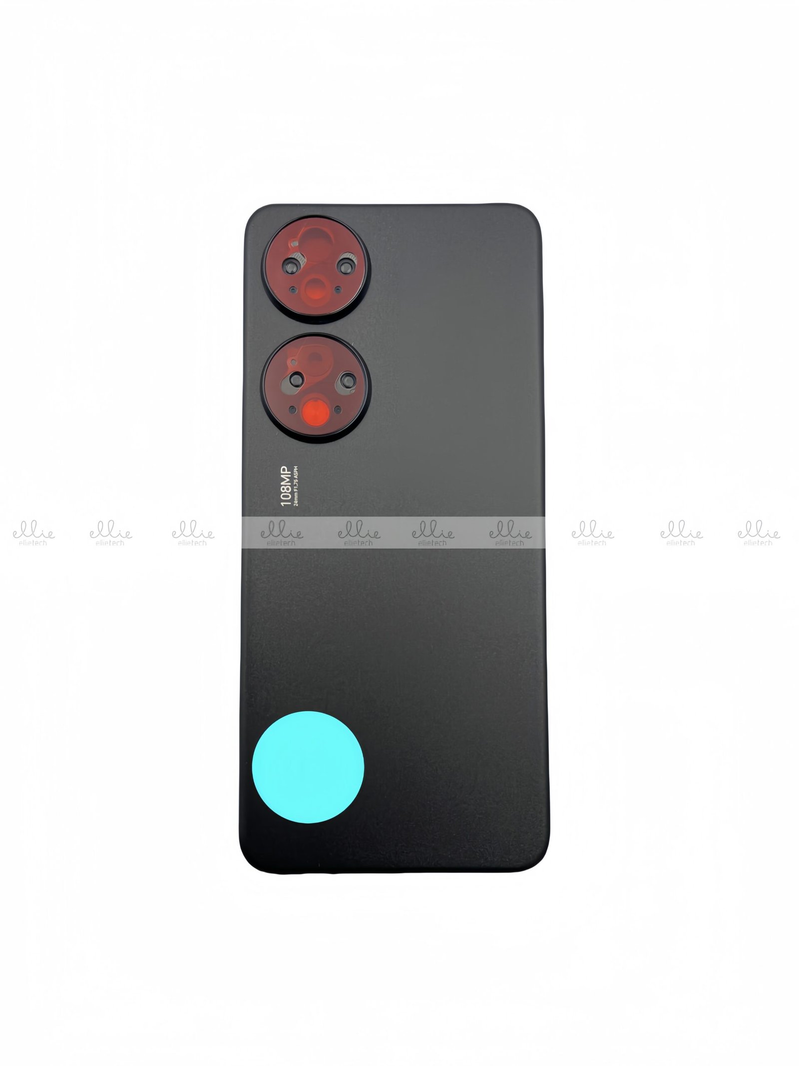 Tapa trasera para Huawei Honor X7B Negro Original