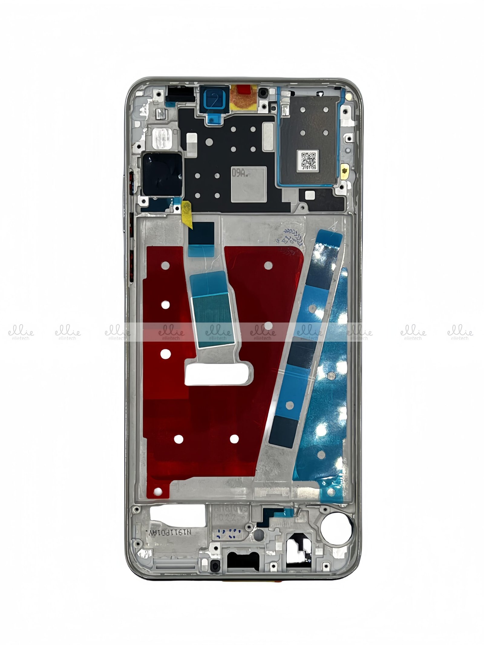Carcasa intermedia para Huawei P30 Lite/Nova 4e - blanca