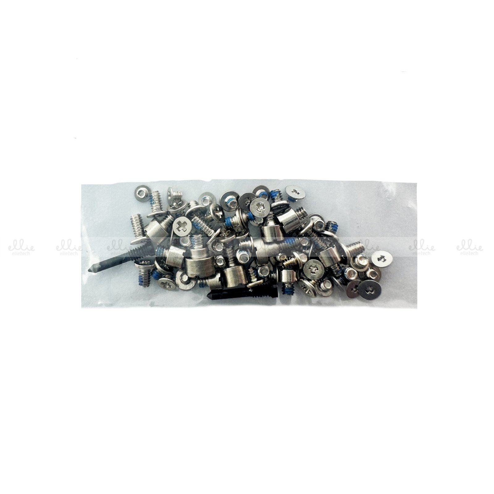 Juego Completo de Tornillos para iPhone 13 Mini - negro