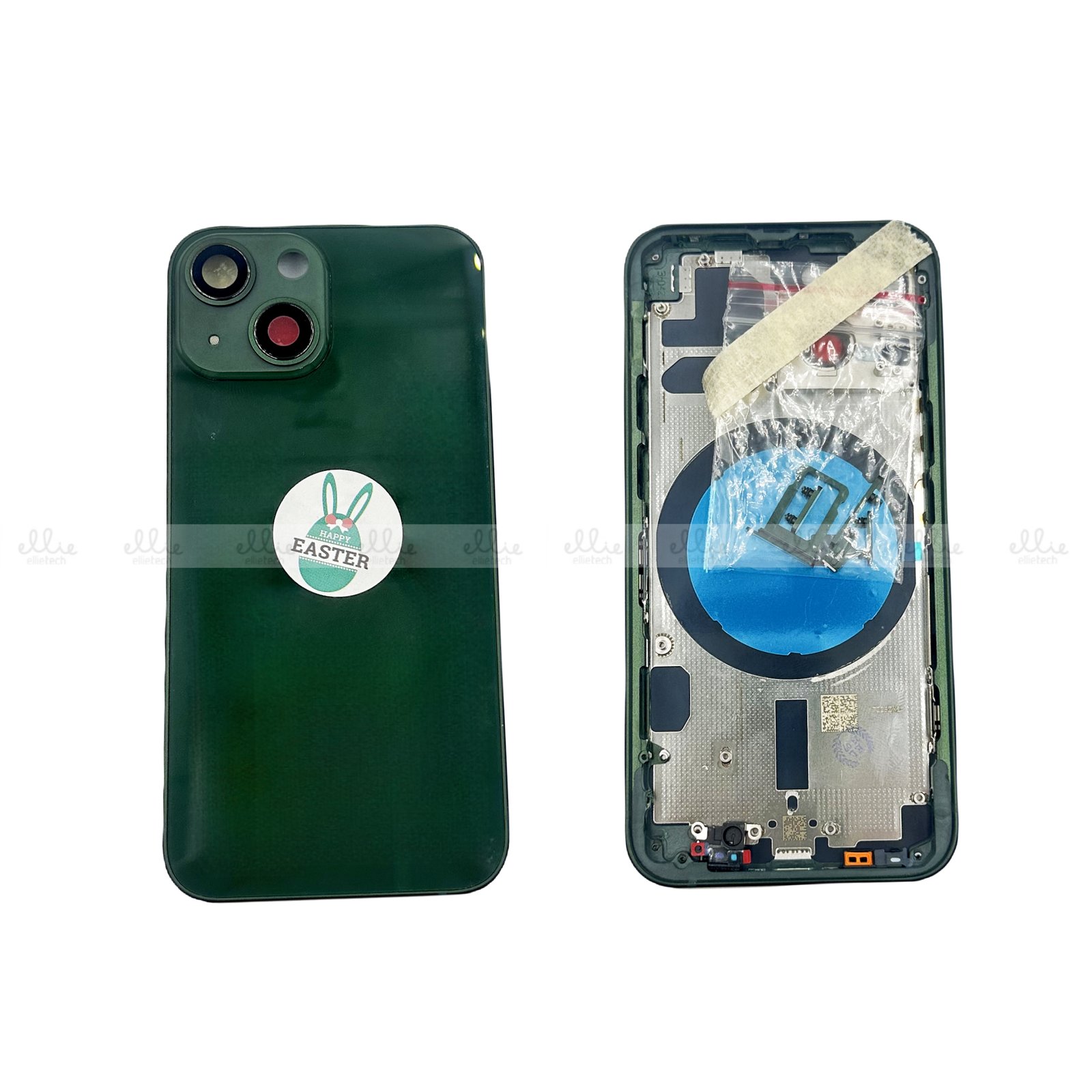 Carcasa Chasis Con Bandeja iPhone 13 Mini Verde sin Recambios