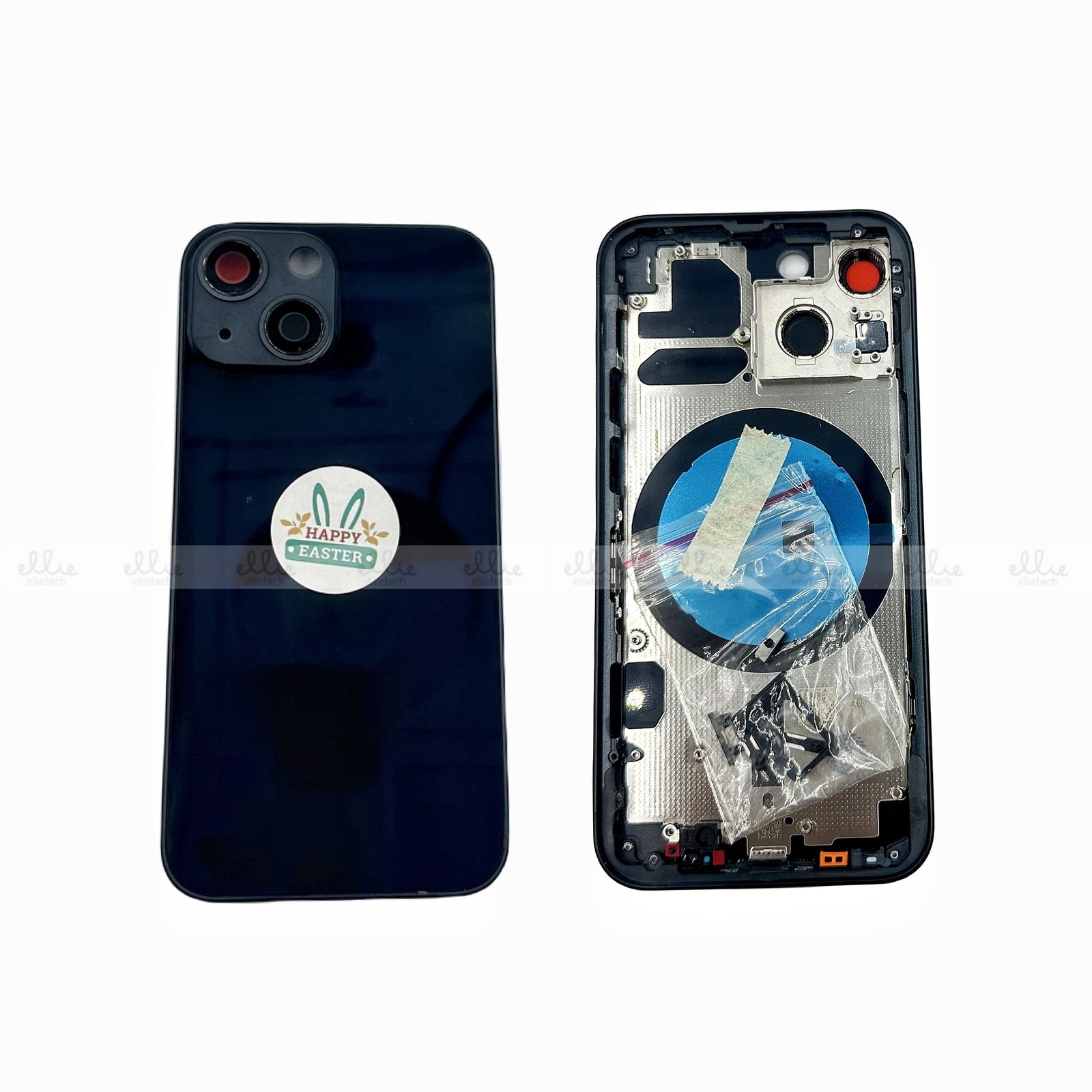 Carcasa Chasis Con Bandeja iPhone 13 Mini Negro sin Recambios