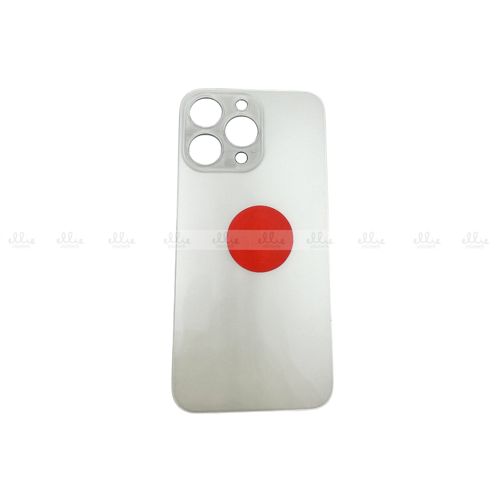 Tapa trasera Cristal para iPhone 13 Pro - blanco