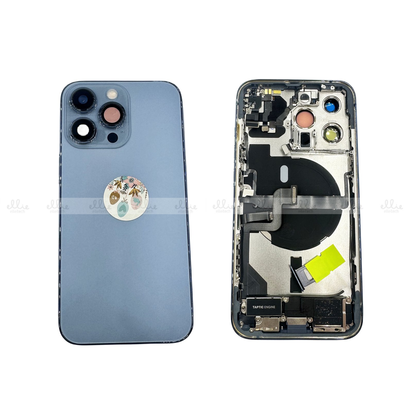 Tapa Chasis Con Recambios para iPhone 13 Pro - azul