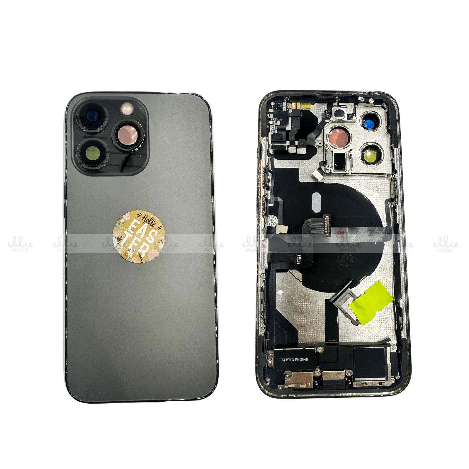 Tapa Chasis Con Recambios para iPhone 13 Pro - negro