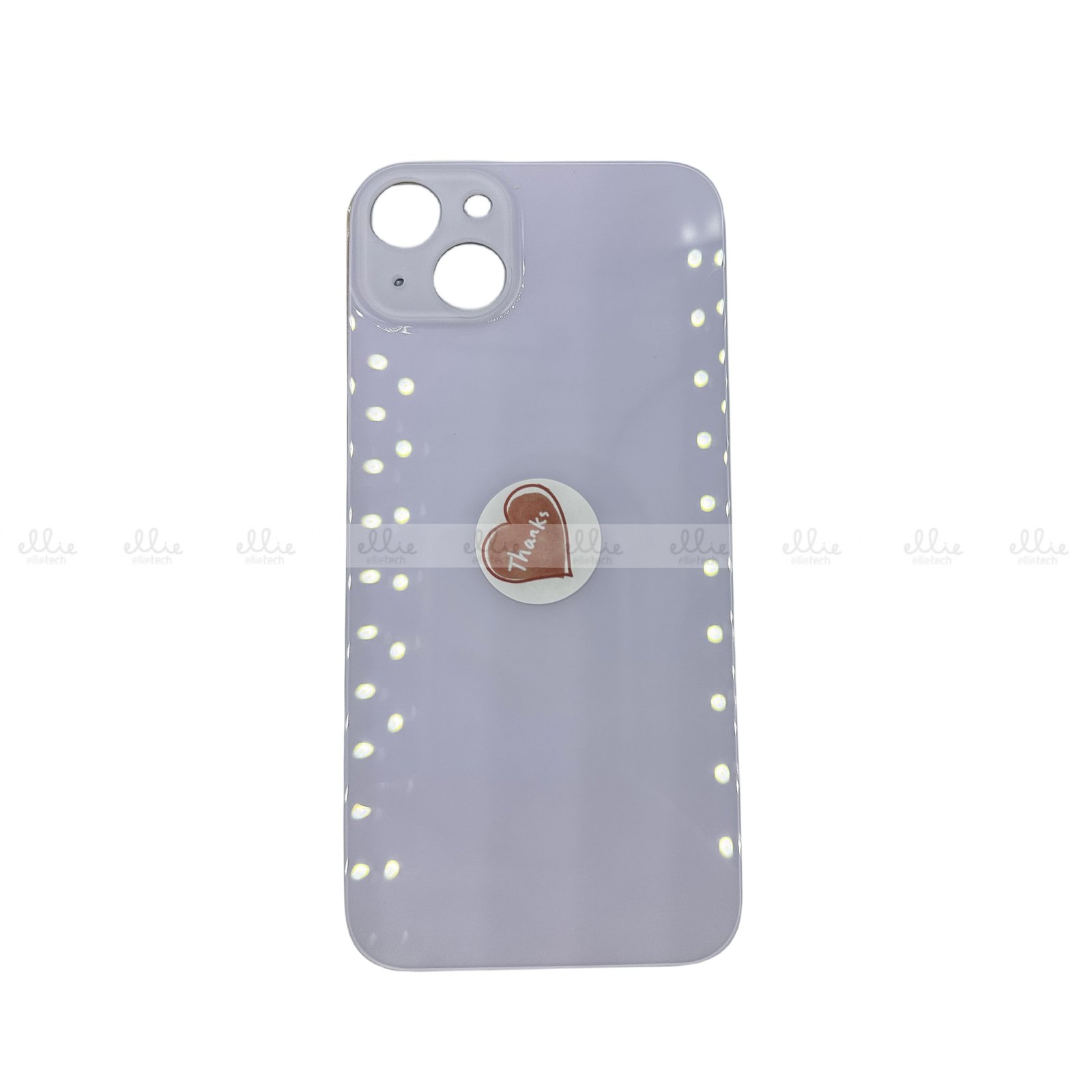 Tapa trasera Cristal para iPhone 14 Plus - lila