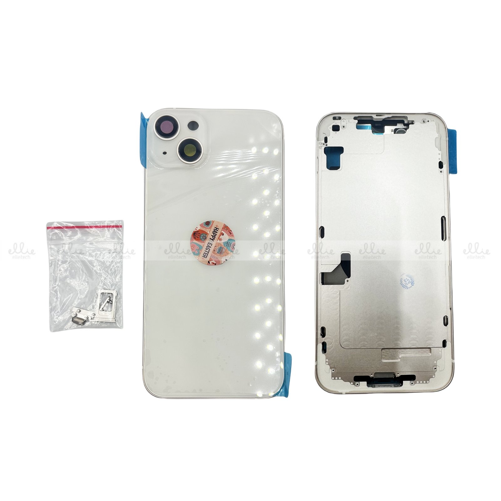 Tapa Chasis Con Bandeja iPhone 14 Plus Blanco Sin Recambios