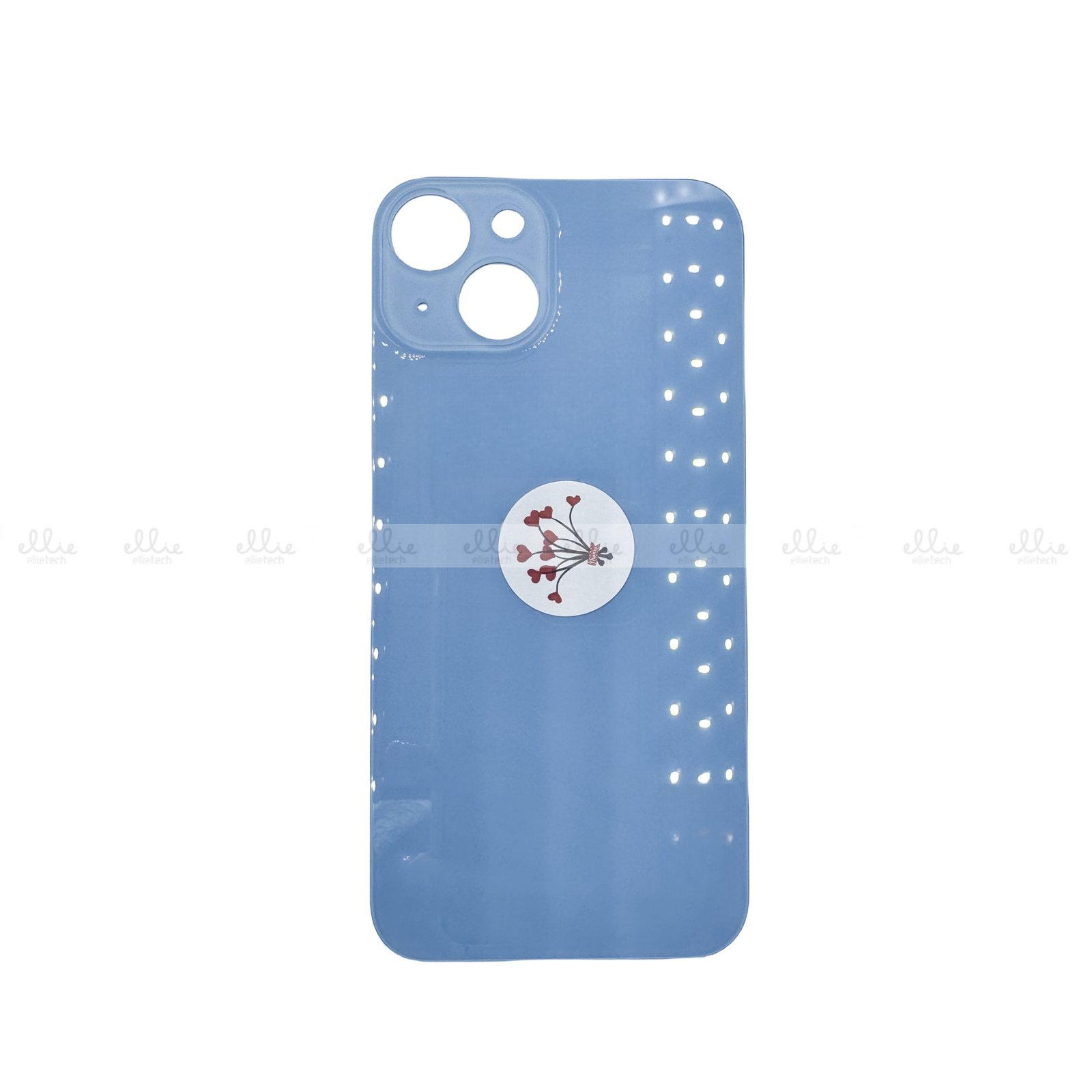 Tapa trasera Cristal para iPhone 14 - azul