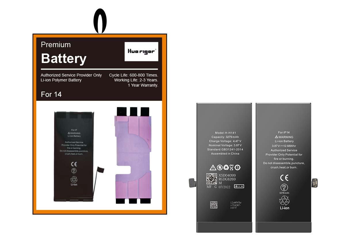 Batería iPhone 14 3279mAh Huarigor