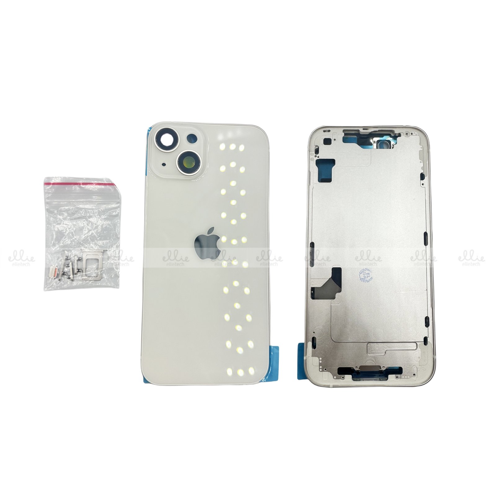 Tapa Chasis Con Bandeja iPhone 14 Blanco Sin Recambios