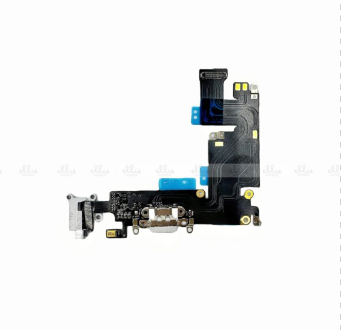 Cable flex de carga y audio jack para iPhone 6 Plus Blanco Oscuro