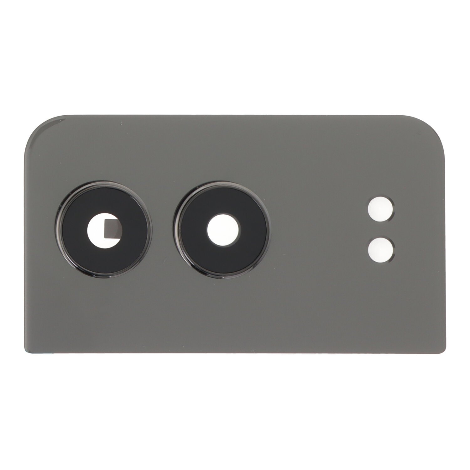 Lente de cristal de cámara con marco para OnePlus Nord 4 - negro Lente de cristal de cámara con marco para OnePlus Nord 4 - negro