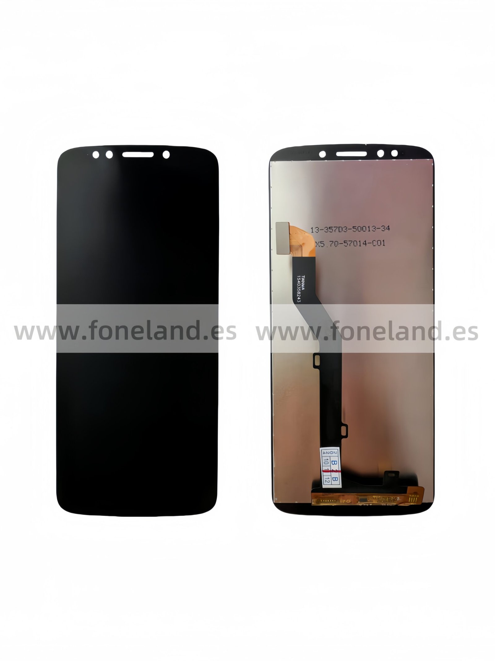 Original Pantalla Motorola Moto E5 Negro Completa LCD + Táctil