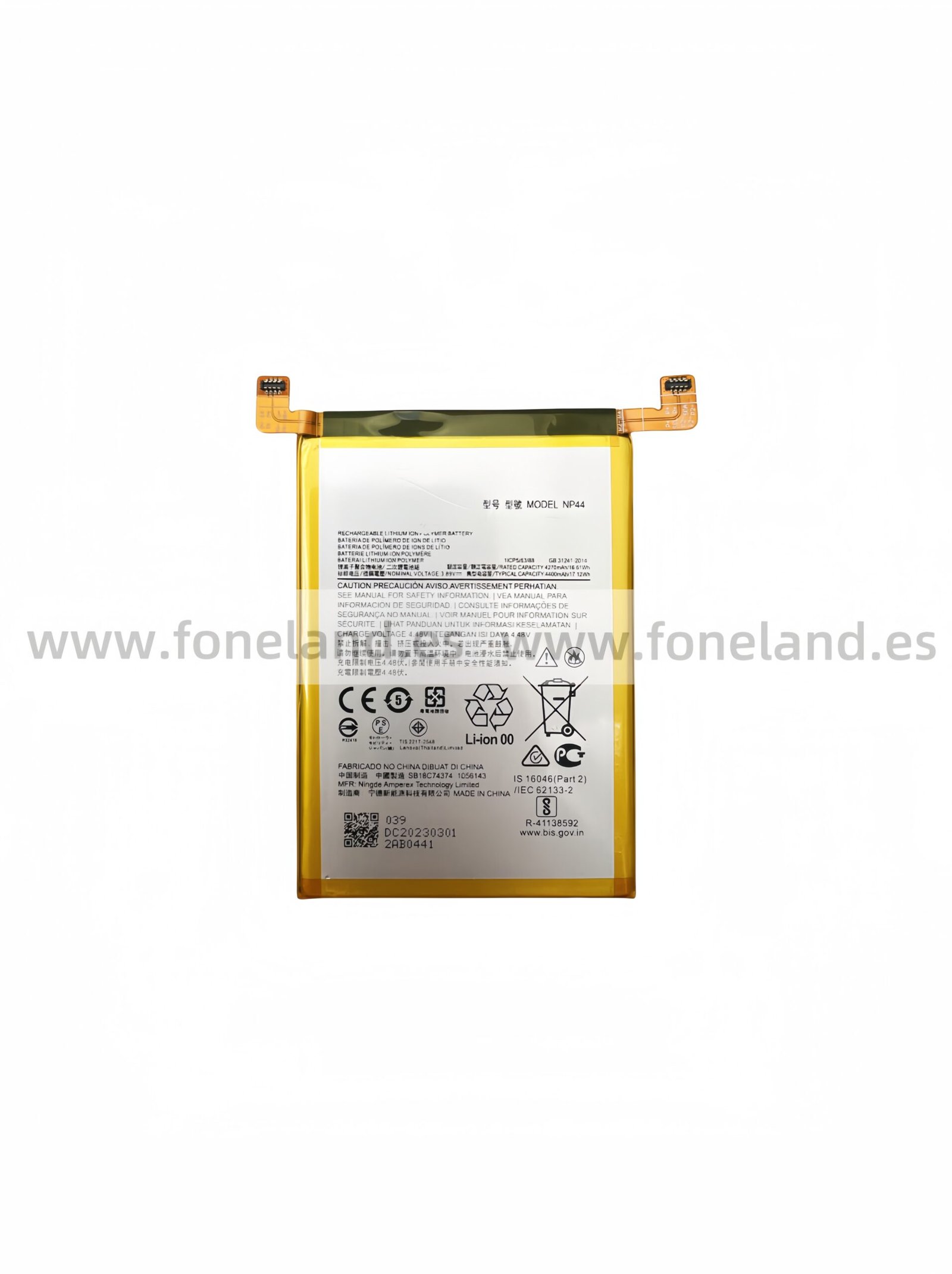 Batería Motorola Moto Edge 30 Fusion/Edge 40 NP44