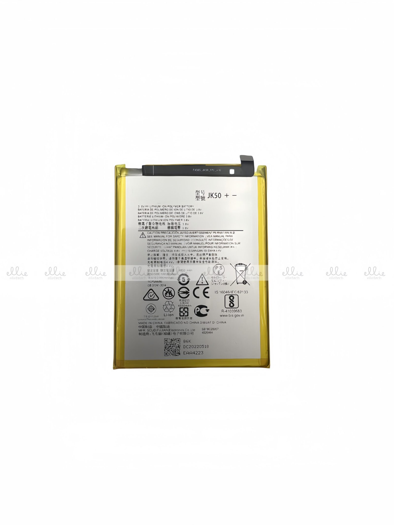 Batería Motorola Moto G7 Power XT1955/G8 Power Lite/G9 Play/G10/G30/G31/G Play 2021/G Power 2021/G20/G50/G51 5G/One Power (P30 Note)/G Power 2022/E7 Plus/E7 Power/One Fusion/E20/E30/E40/E7i Power/Defy 2021/G10 JK50