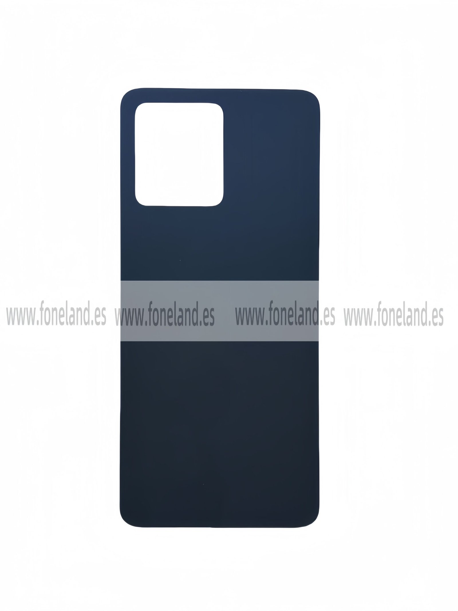 Tapa trasera para Motorola G84 Negra/Azul Marino Original