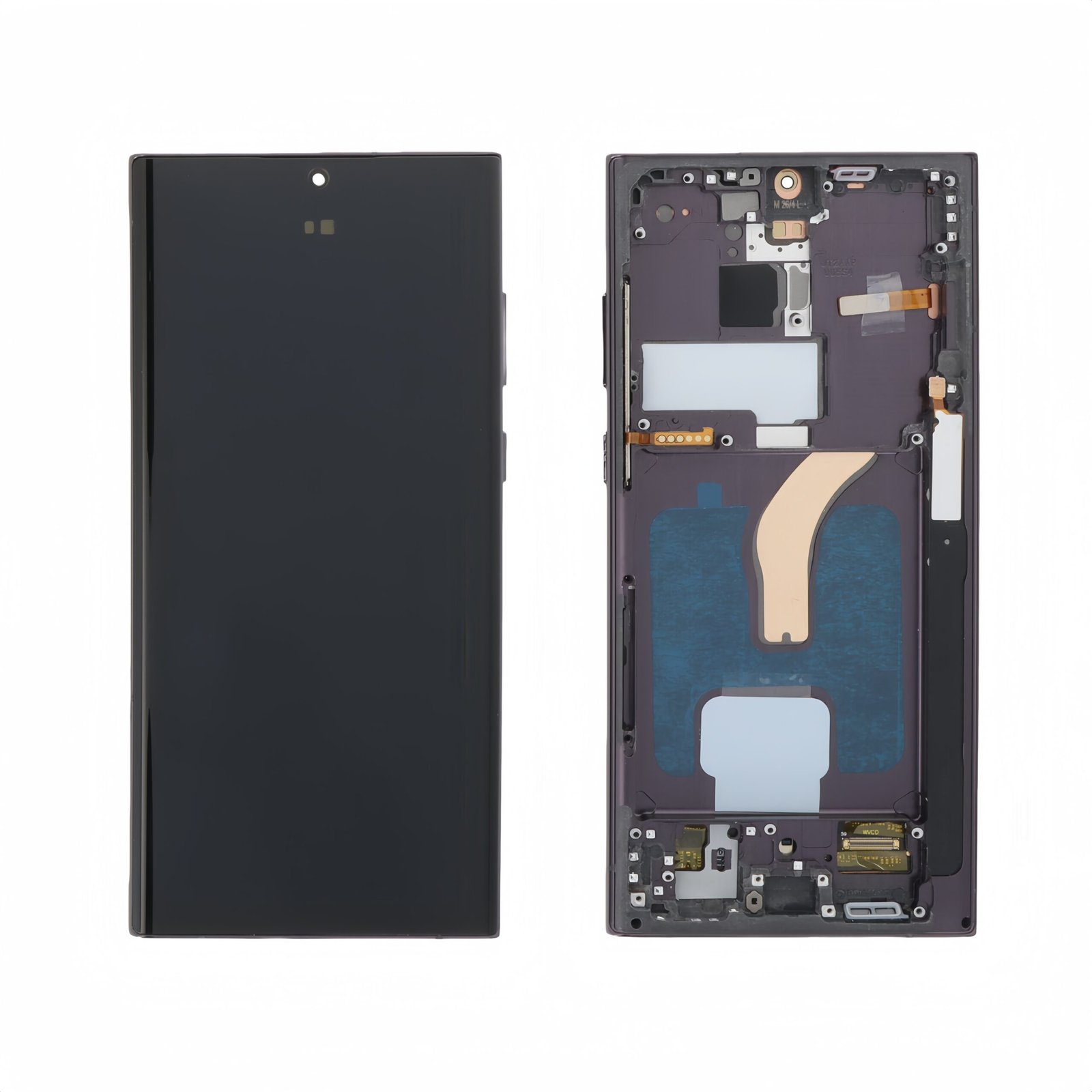 " OLED " Pantalla Samsung Galaxy S22 Ultra (SM-S908B) con marco Negro LCD + Táctil Completo