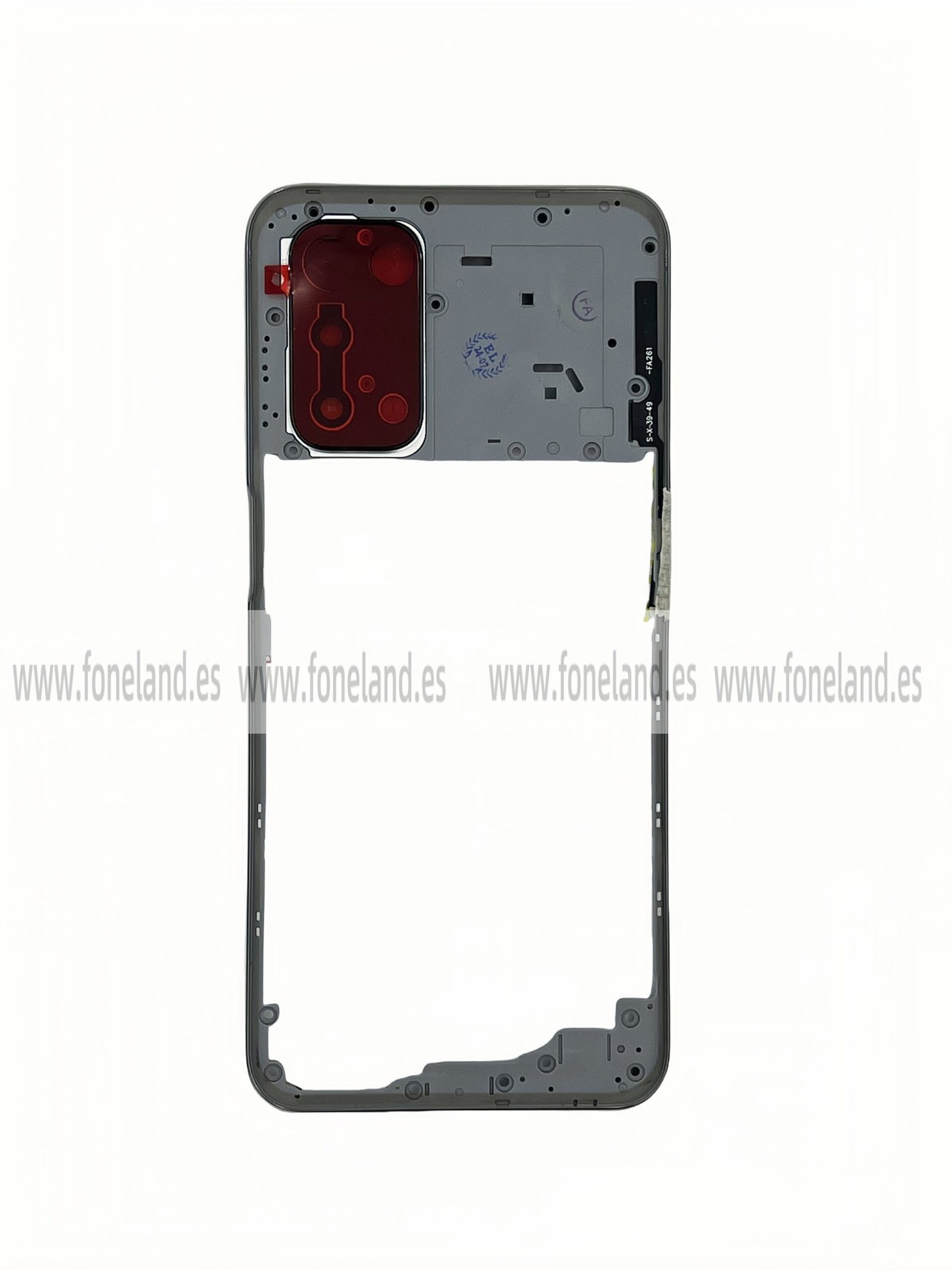 Carcasa Trasera(B) para OPPO A54 5G/A74 5G Plata