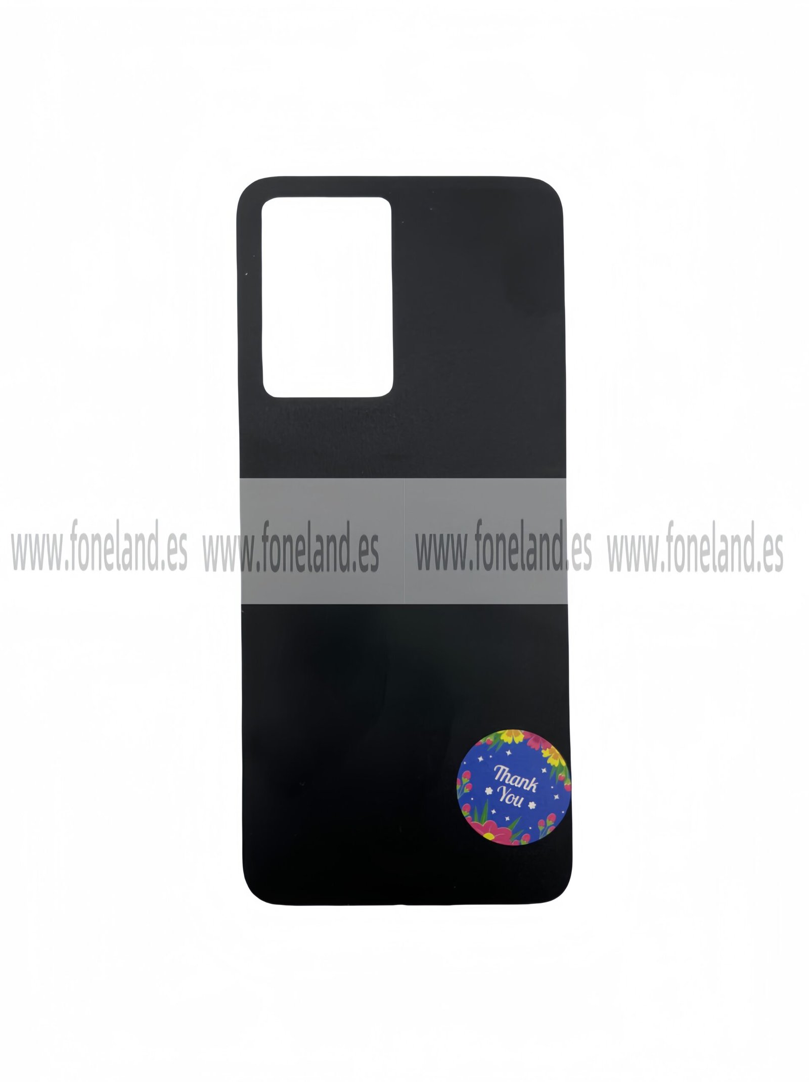 Tapa trasera para OPPO A57S/OPPO A57 4G - negro