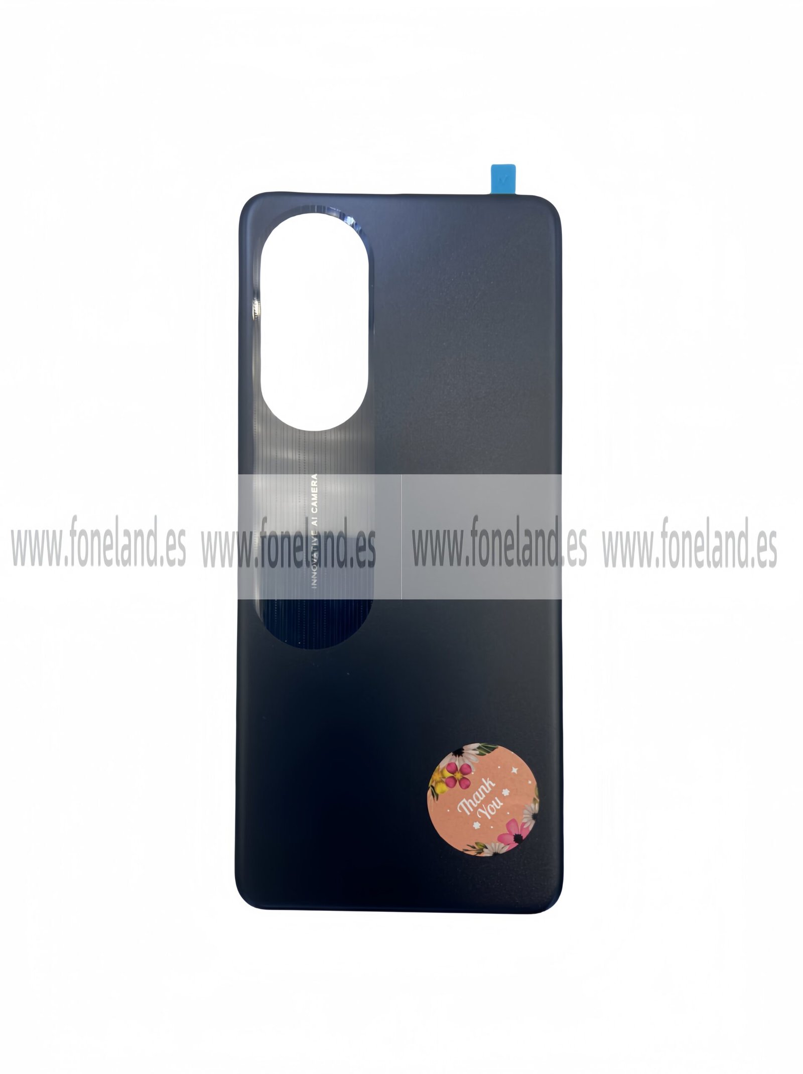 Tapa trasera para OPPO A98 5G - negro