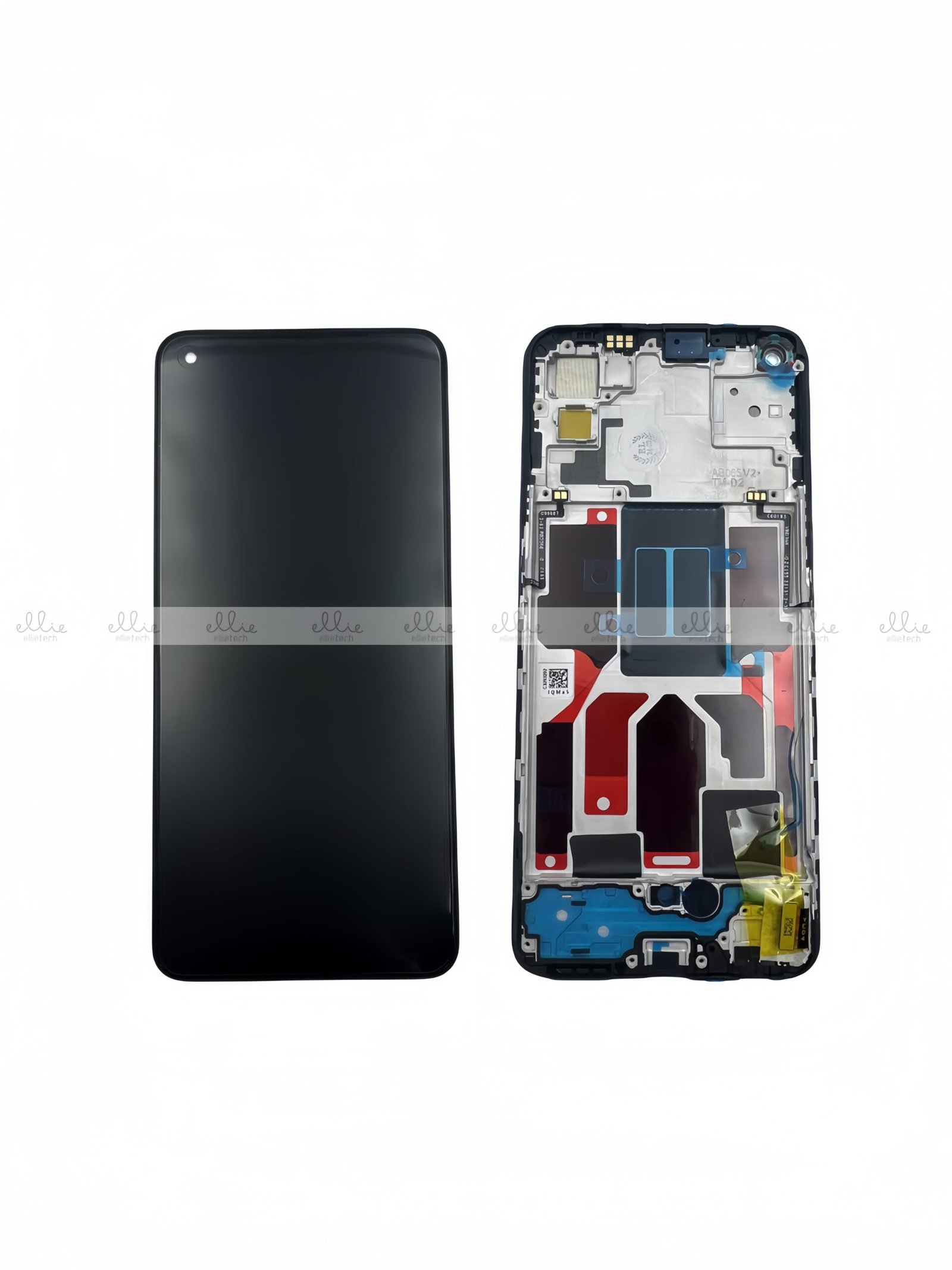 Original Nuevo Pantalla OPPO GT Master Edition 2021 Negro Completa LCD + Táctil con marco