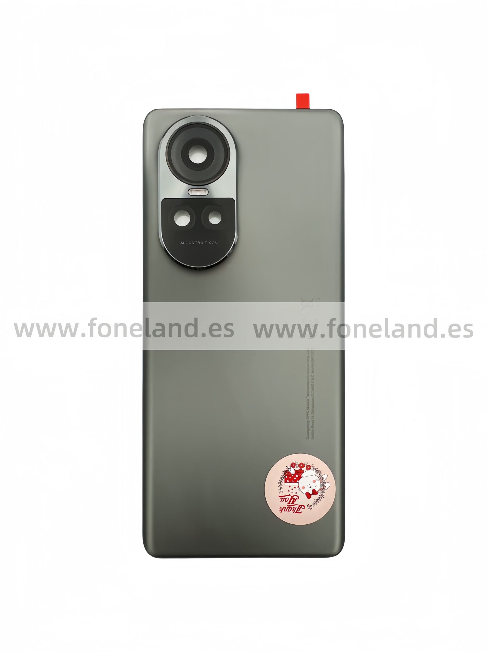 Tapa Traresa para OPPO Reno 10 5G Negro con Lente EXCELLENT