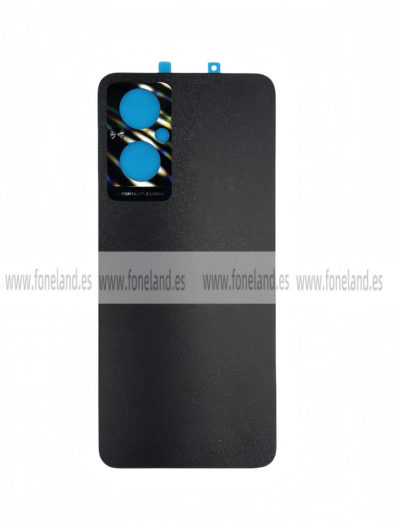 Tapa trasera para OPPO Reno 8 Lite 5G - negro