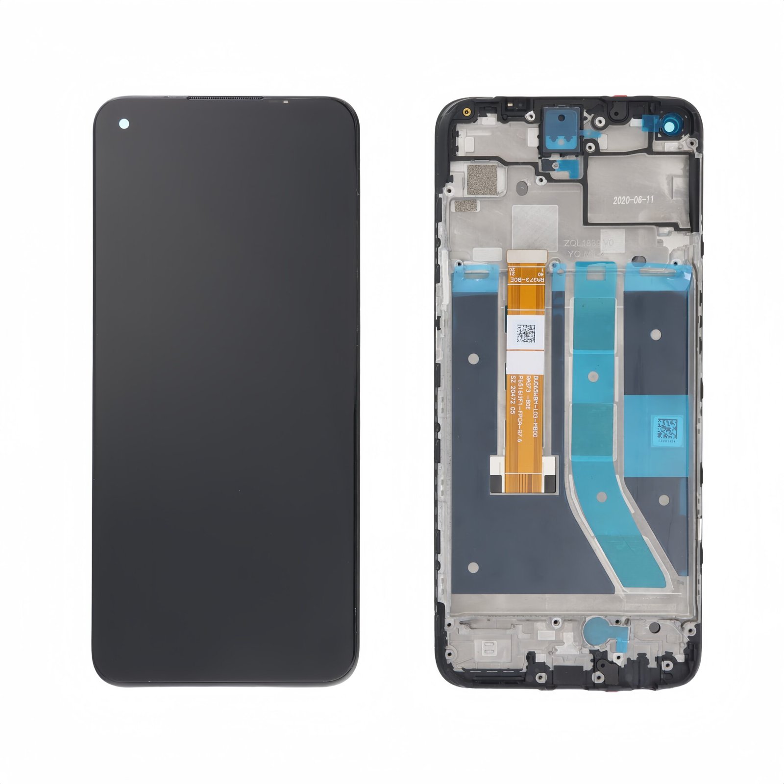 Original Nueva Pantalla OnePlus NORD N100 Negra con marco Completa LCD + Táctil