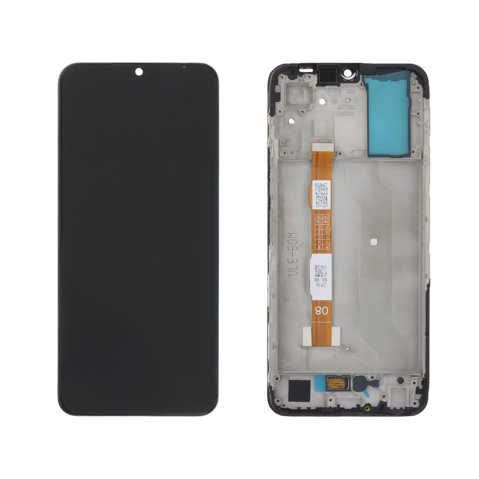 Original Nueva Pantalla Vivo Y33S Negra con marco Completa LCD + Táctil