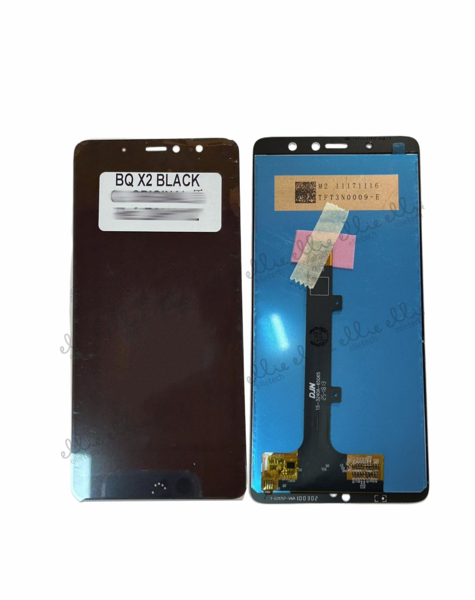 Original Pantalla BQ X2/X2 Pro Negra Completa LCD + Táctil