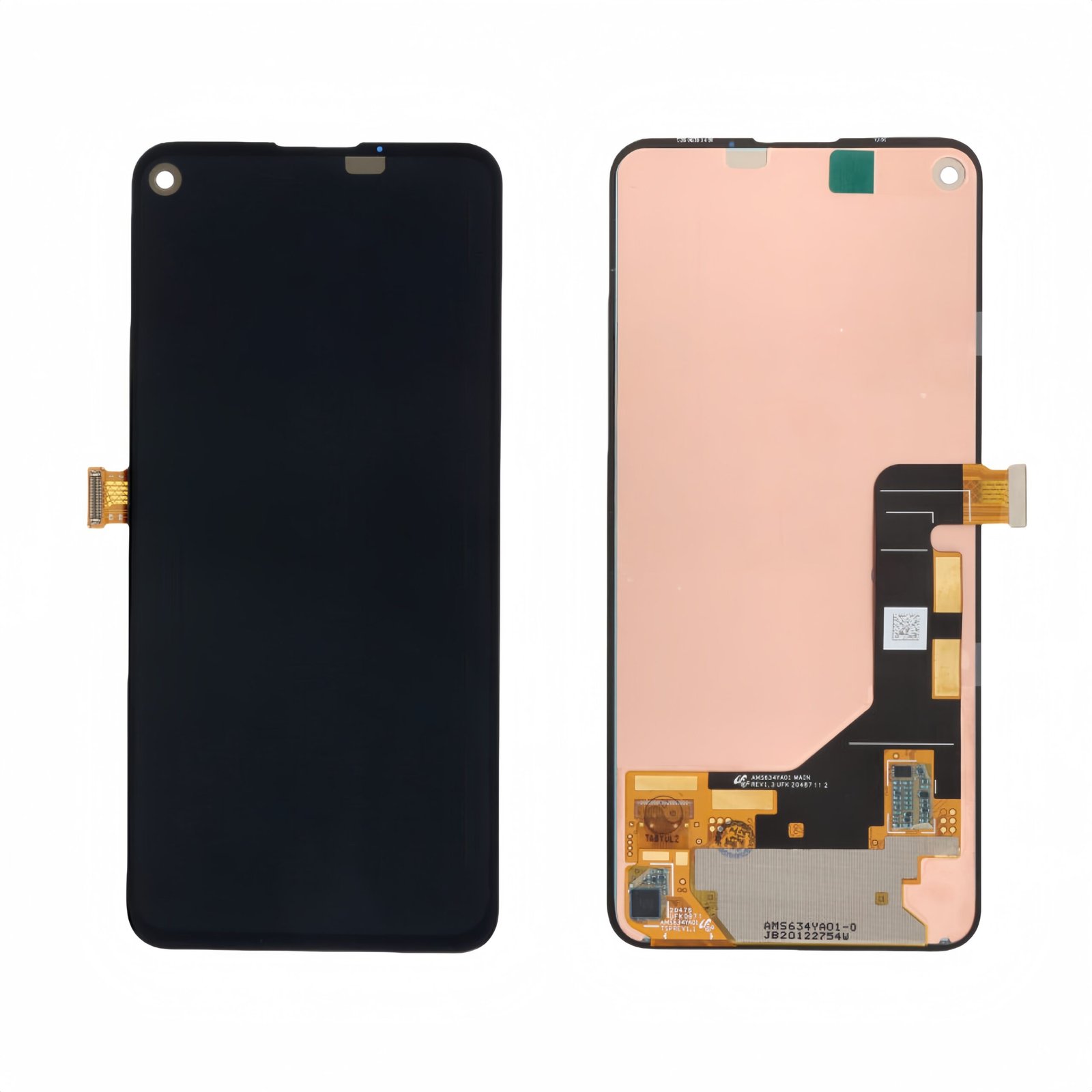 Original Pantalla Google Pixel 5A 5G Negra Completa LCD + Táctil Reparada