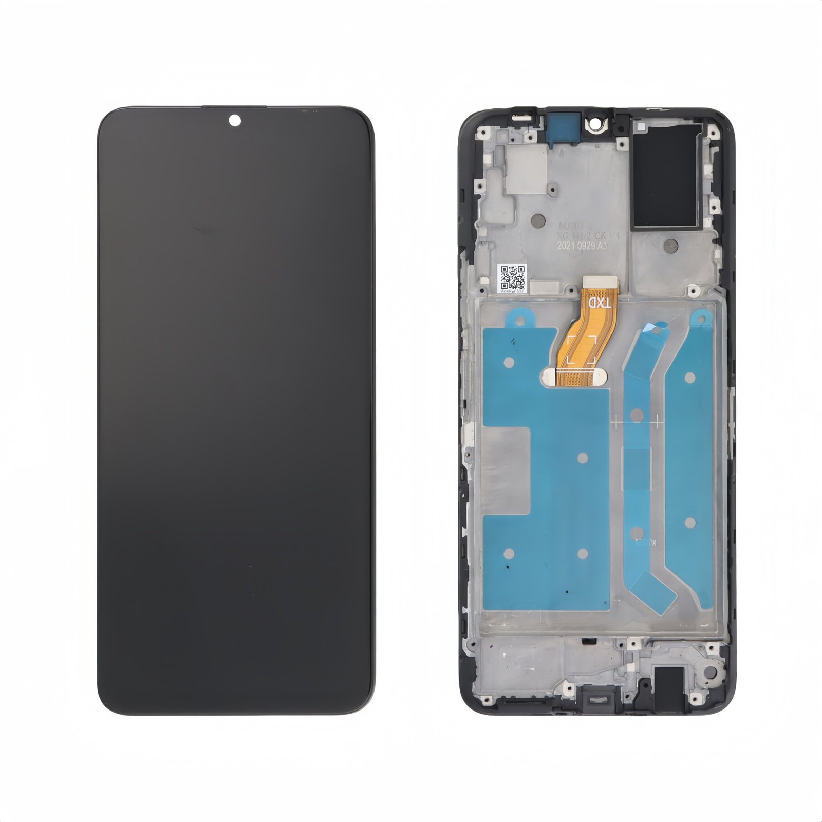 Original Pantalla Huawei Honor X7 Negra con marco Completa LCD + Táctil